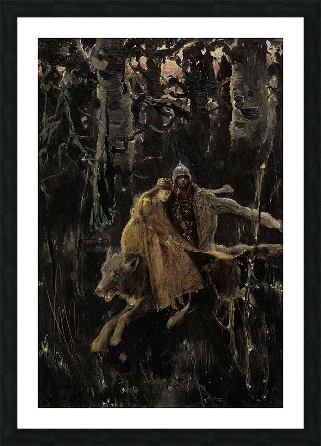 Ivan Zarevitsh [1880] by Victor Mikhailovich Vasnetsov [1848–1926] Picture Frame print