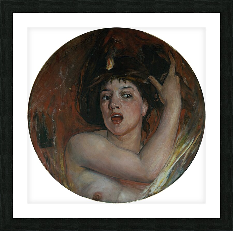 Dynamite [circa 1884] by Ernst Josephson [1851–1906] Picture Frame print