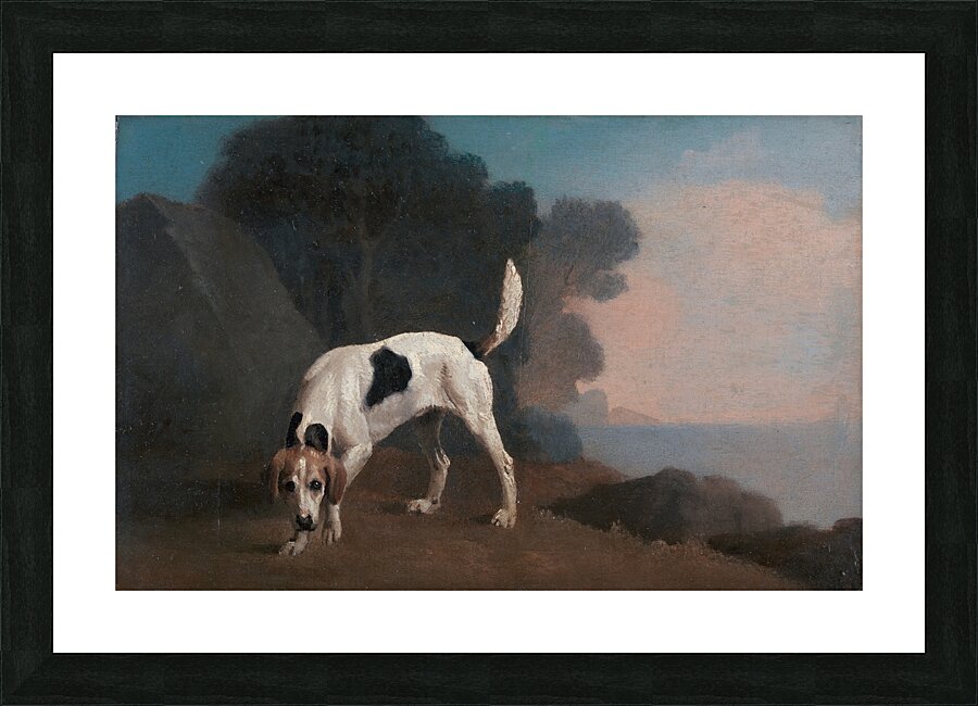 Foxhound on the Scent [ca. 1760] by George Stubbs [1724–1806] Picture Frame print