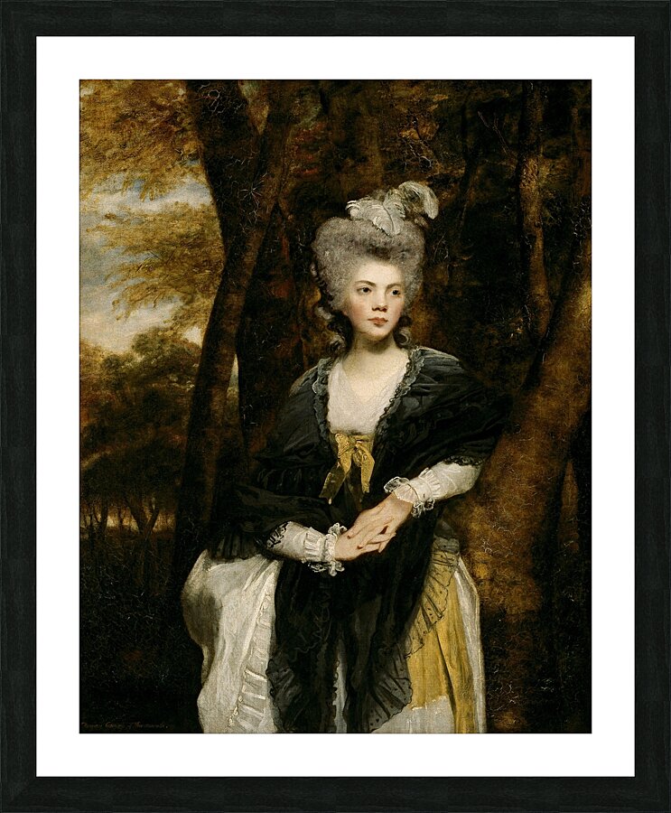 Lady Frances Finch by Sir Joshua Reynolds [1723–1792] Picture Frame print