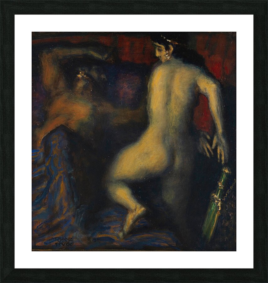 Judith und Holofernes [Um 1927] by Franz von Stuck [1863–1928] Picture Frame print