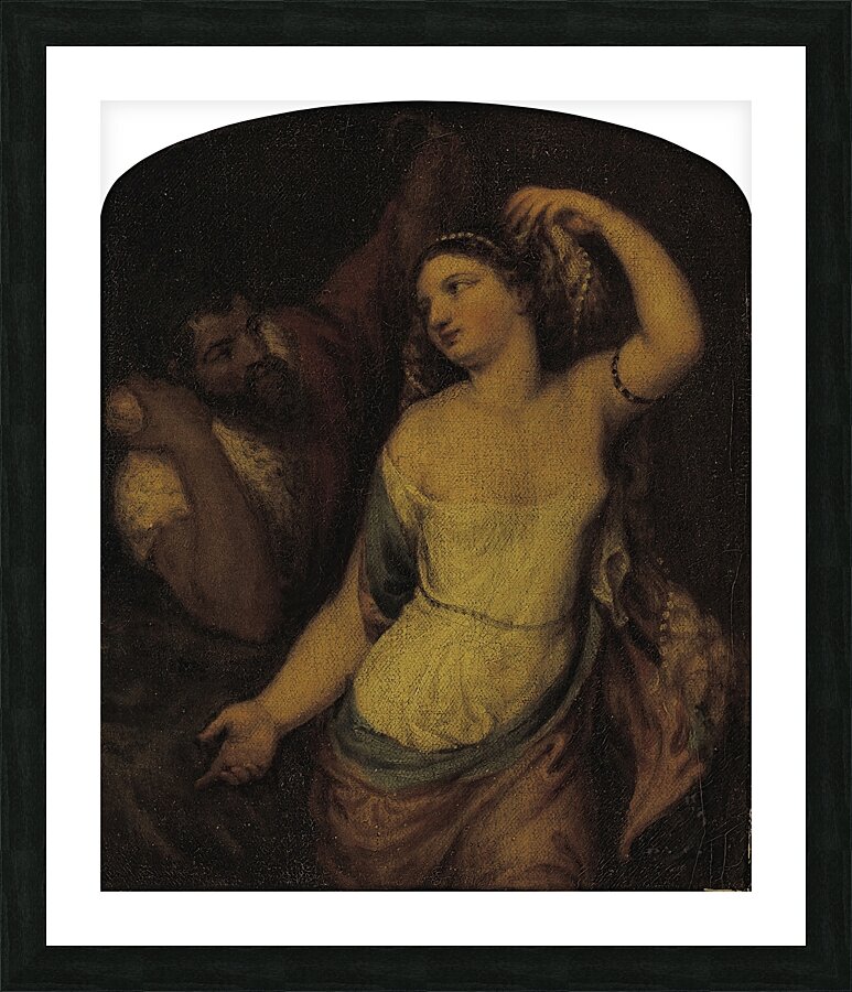 Paris and Helen by Henry Peters Gray [1819–1877] Picture Frame print