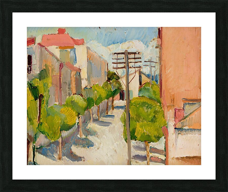 Landscape [1914–18] by Zygmunt Waliszewski [1897–1936] Picture Frame print