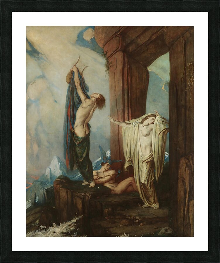 Orpheus And Eurydice by Charles De Sousy [1866–1931] Picture Frame print