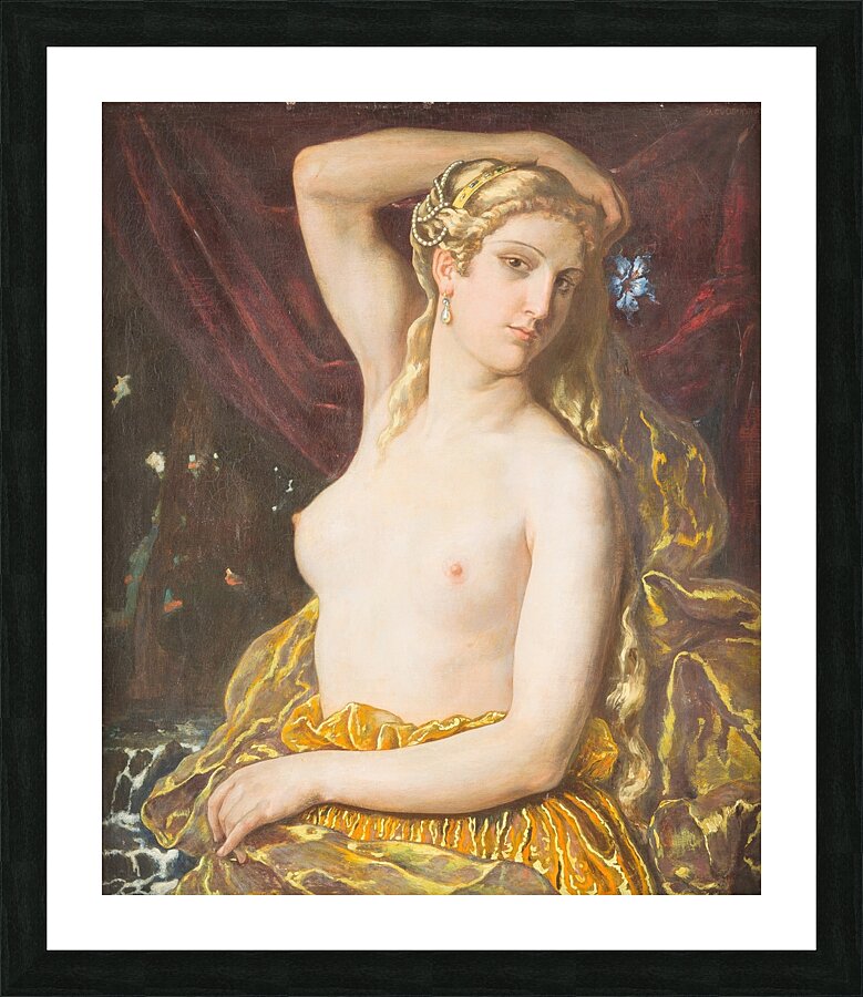 Venus by Alexander Karl Friedrich Von Otterstedt [1848–1909] Picture Frame print