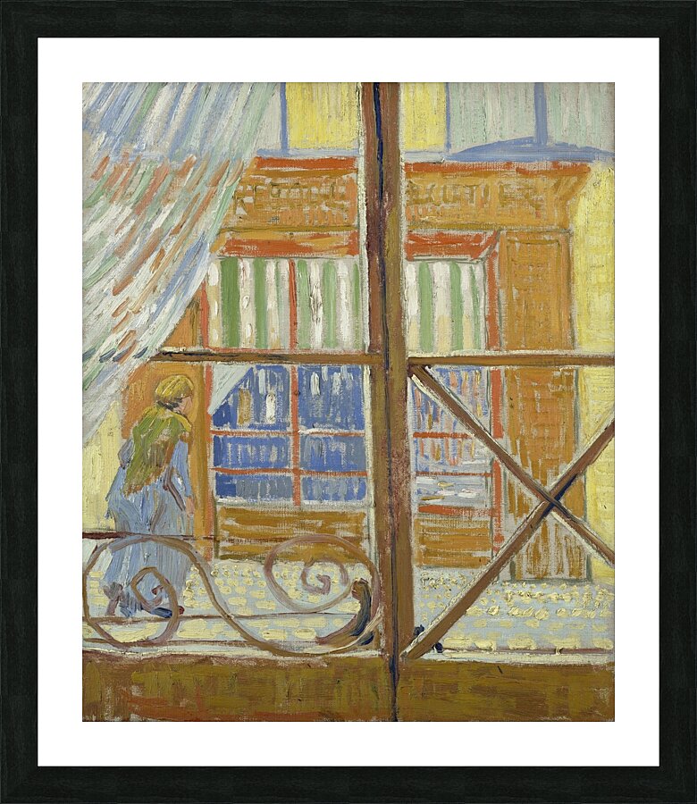 View of a butcher’s shop by Vincent van Gogh [1853–1890] Picture Frame print