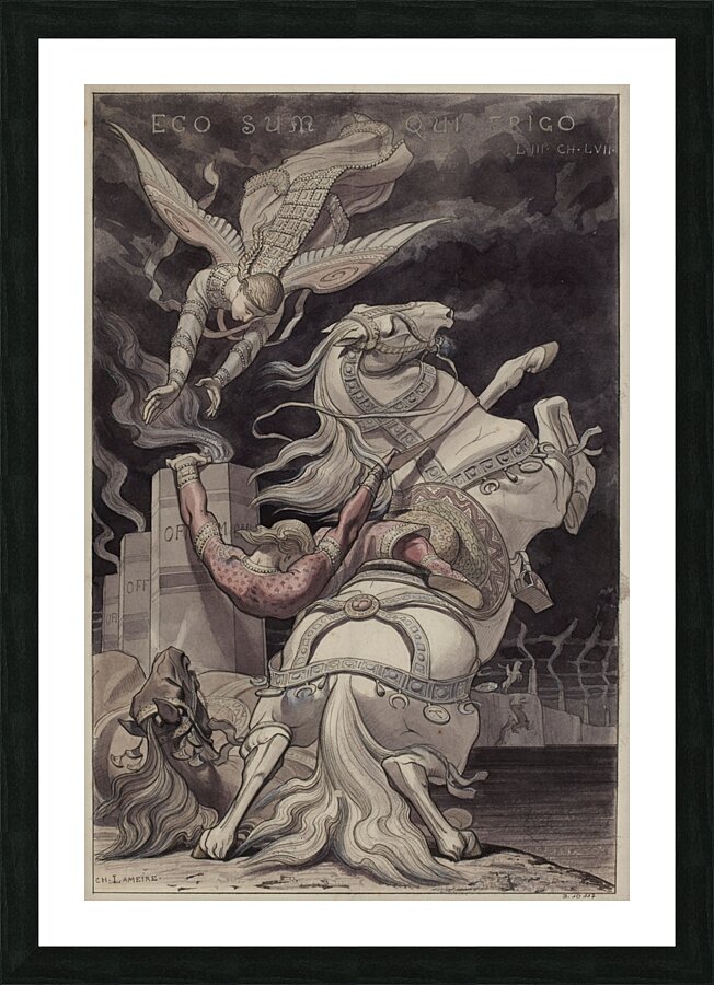 Figure pour l’église orthodoxe grecque by Charles Joseph Lameire [1832–1910] Picture Frame print