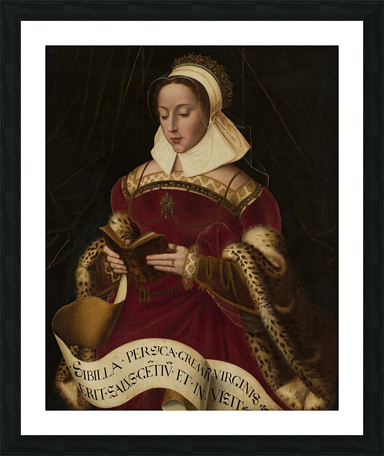 Persian Sybil by Ambrosius Benson [1519–1550] Picture Frame print