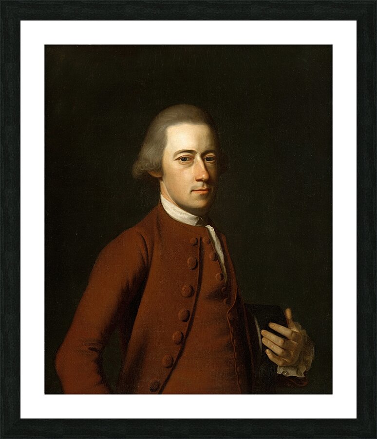 Samuel Verplanck [1771] by John Singleton Copley [1738–1815] Picture Frame print