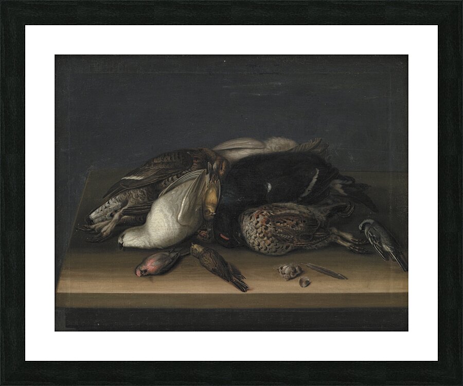 Wildfowl On A Wooden Table [1648–1681] by Jacob Biltius [1633–1681] Picture Frame print