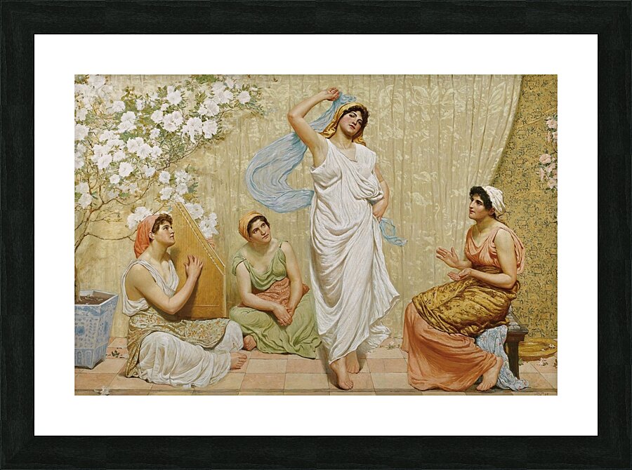 The Dance of Salome [1885] by Robert Fowler [1850–1926] Picture Frame print