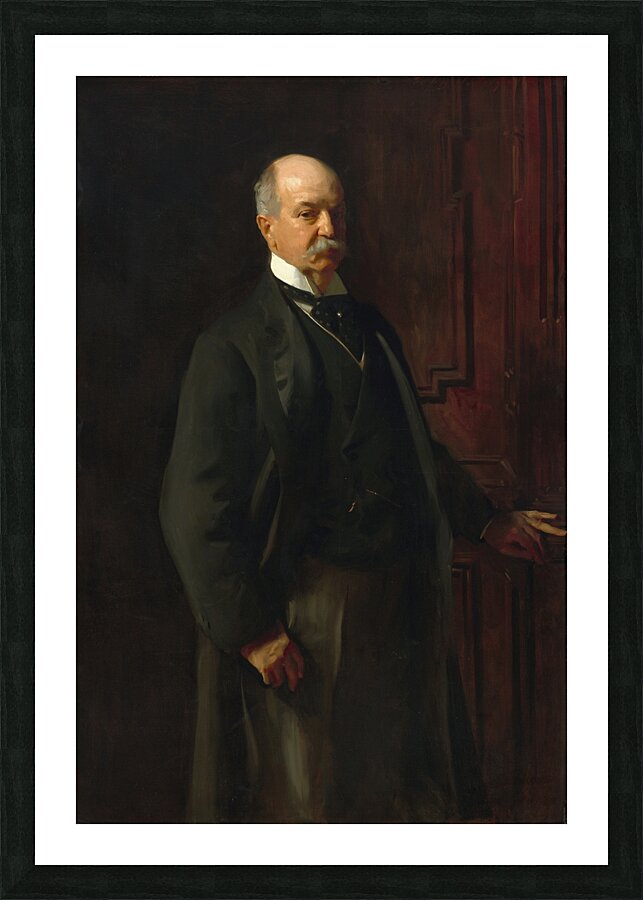 Peter A. B. Widener [1902] by John Singer Sargent [1856–1925] Picture Frame print