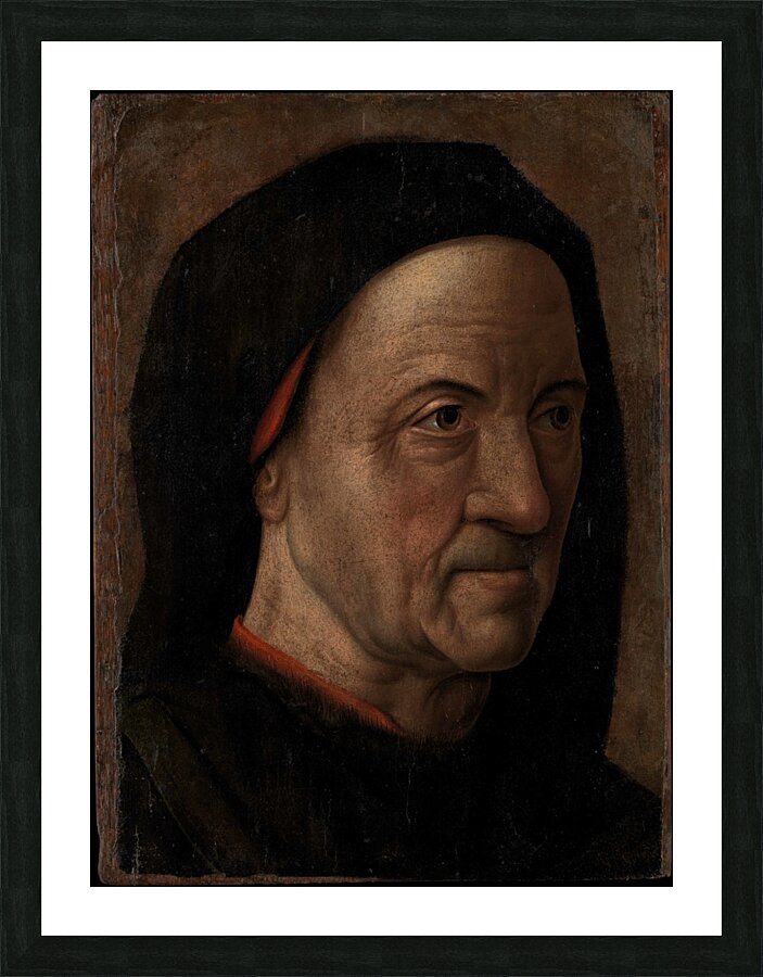 Portrait of an Old Man [ca. 1470–75] by Hugo van der Goes [1467–1482] Picture Frame print