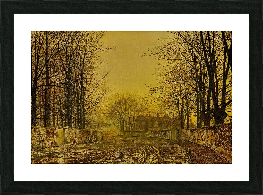 The Queen’s Highway by John Atkinson Grimshaw [1836–1893] Picture Frame print