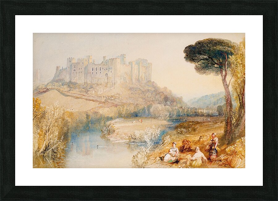 Ludlow Castle. Shropshire by Joseph Mallord William Turner [1775–1851] Picture Frame print