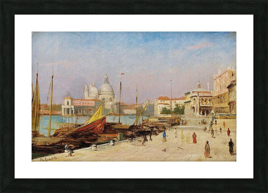 View Of Venice by Charles Landelle [1821–1908] Picture Frame print