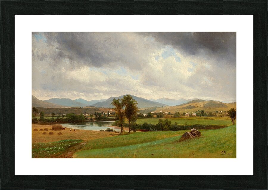 Untitled [Pastoral Scene] [1867] by David Johnson [1827–1908] Picture Frame print