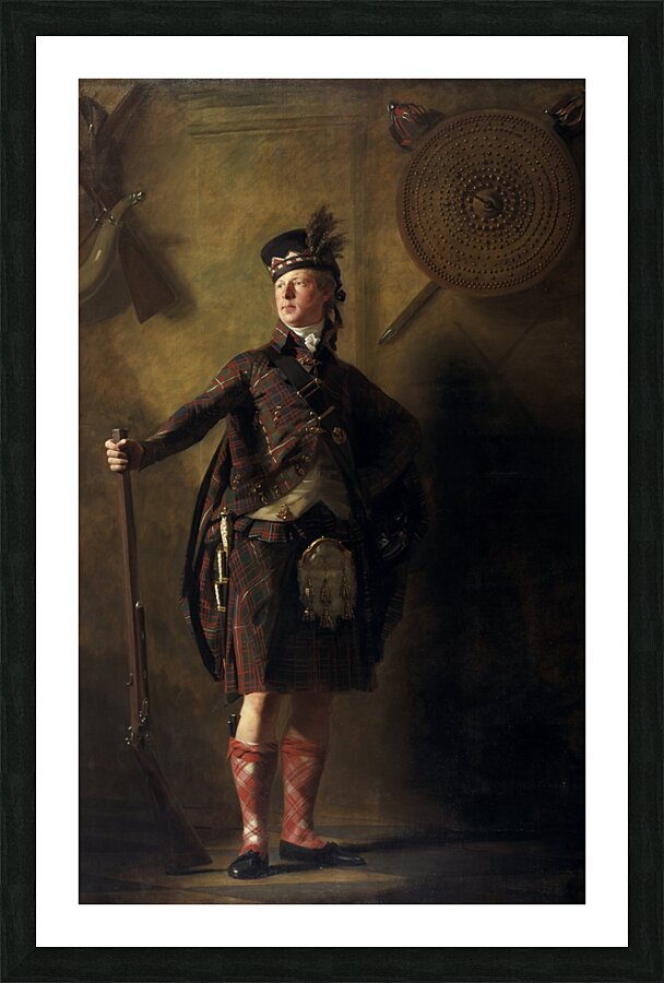 Colonel Alastair Ranaldson Macdonell of Glengarry [1771–1828] by Sir Henry Raeburn [1756–1823] Picture Frame print