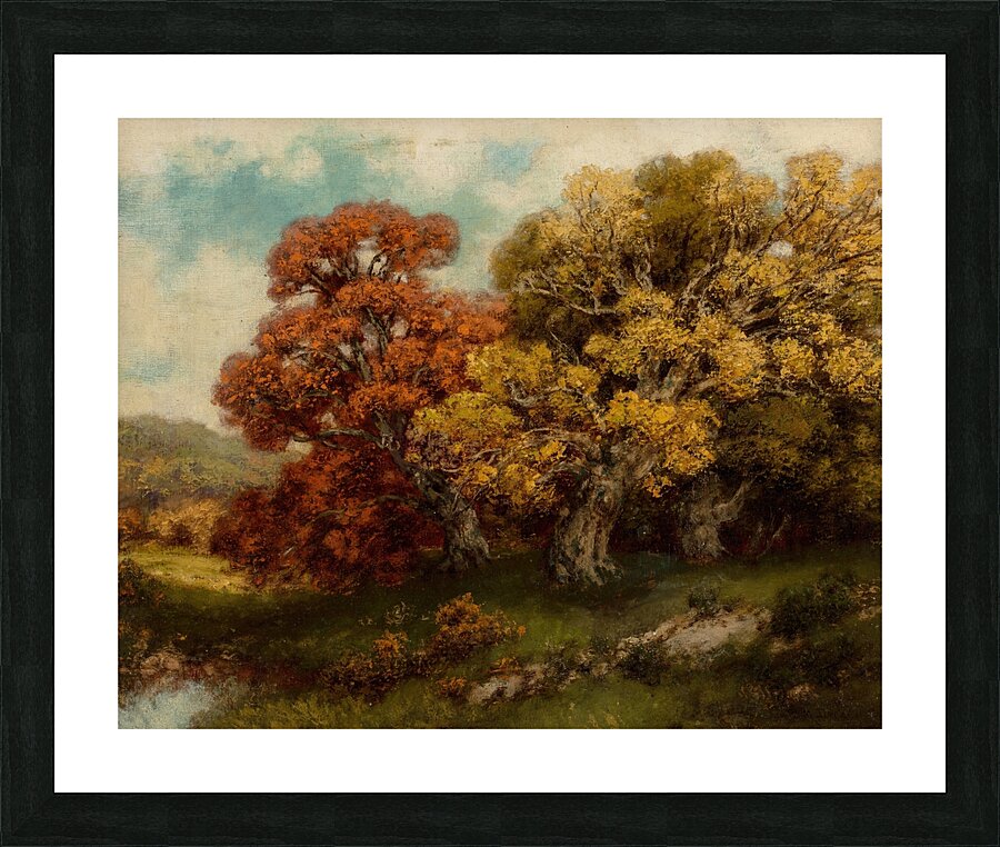 Adirondack Foliage by Robert Melvin Decker [1847–1921] Picture Frame print
