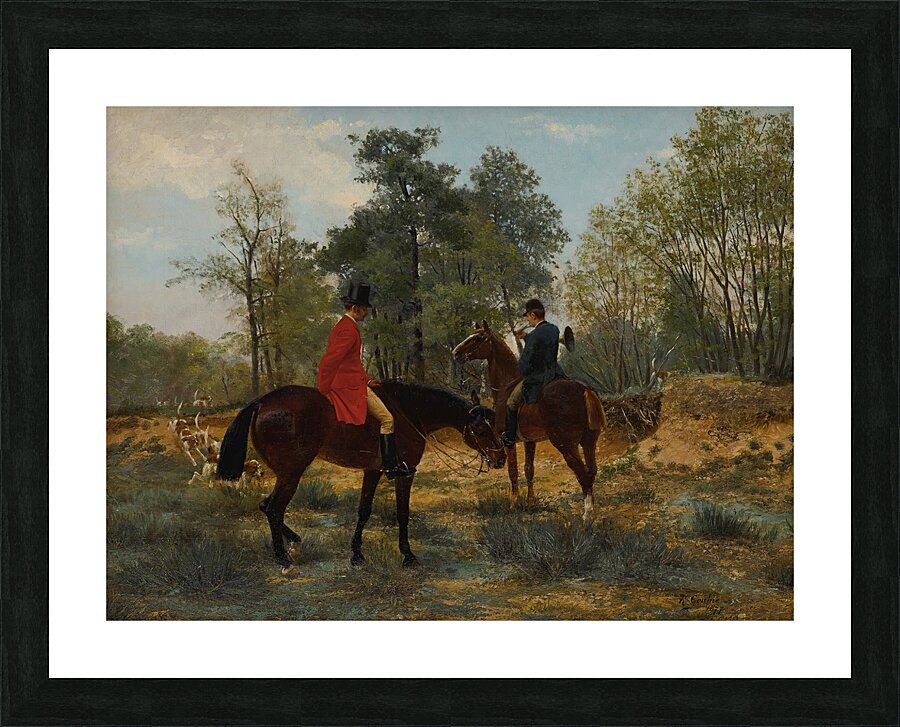 Drawing Cover [1877] by Jean Richard Goubie [1842–1899] Picture Frame print