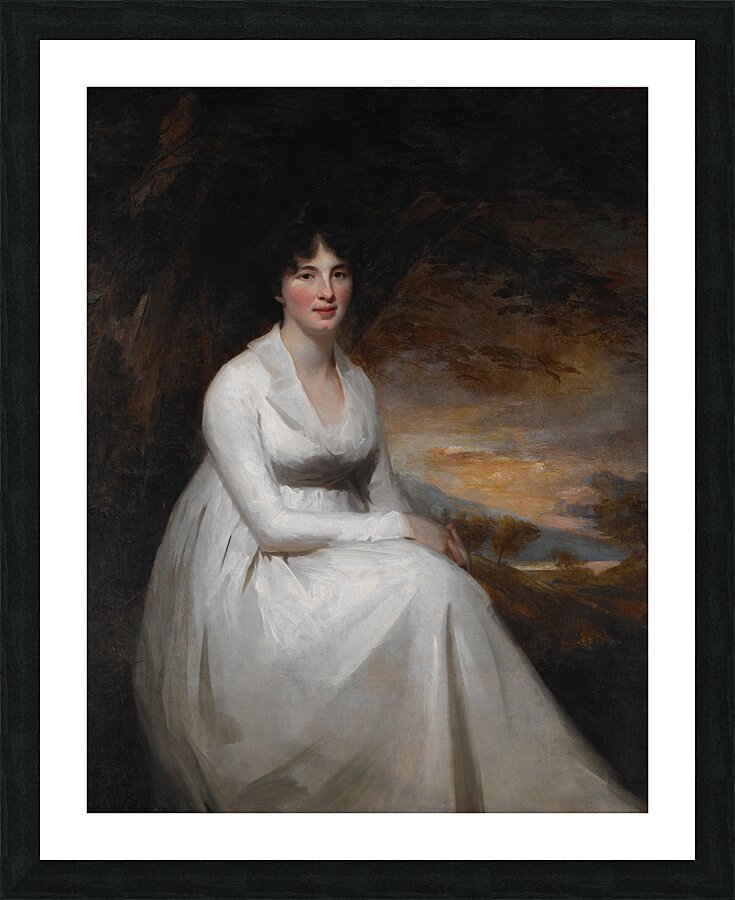 Mrs. Macdowall by Sir Henry Raeburn [1756–1823] Picture Frame print
