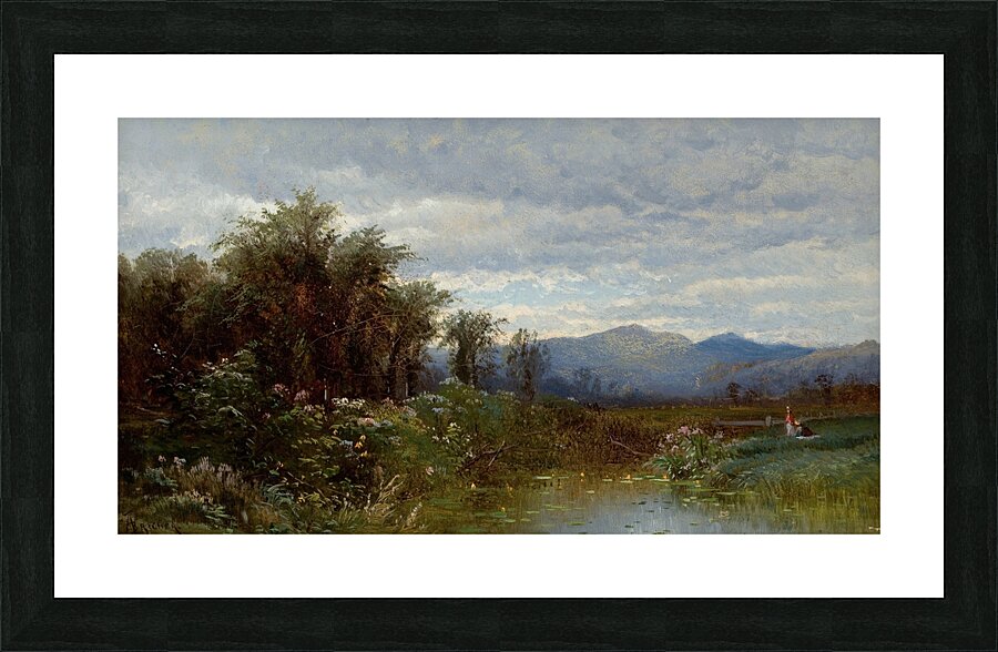 North Conway. New Hampshire [c. 1858] by Alfred Thompson Bricher [1837–1908] Picture Frame print
