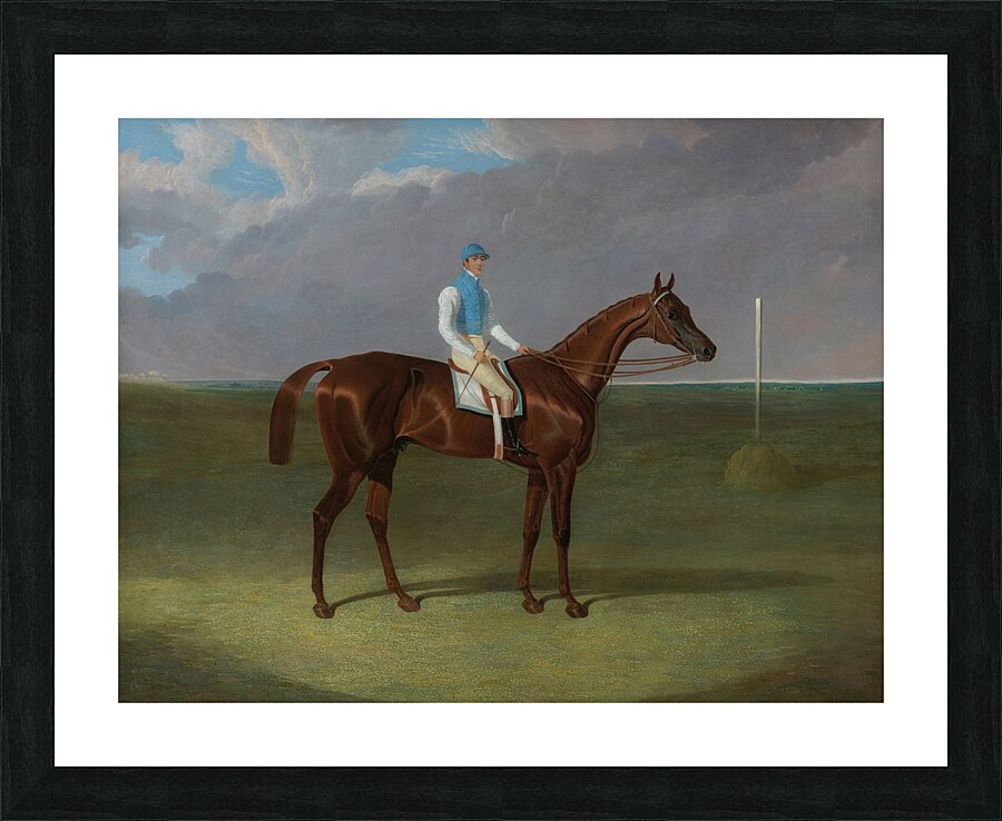 Mr. Ridsdale And Mr. Gully’s St. Giles With William Scott Up [1832] by John Frederick Herring Snr. [1795–1865] Picture Frame print