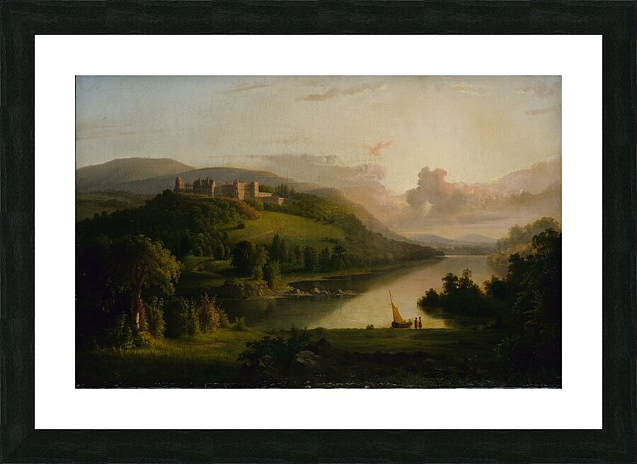 Scotch Highlands [ca. 1848–1852] by Robert S. Duncanson [1821–1872] Picture Frame print