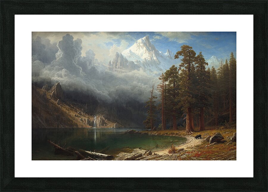 Mount Corcoran [c. 1876–1877] by Albert Bierstadt [1830–1902] Picture Frame print
