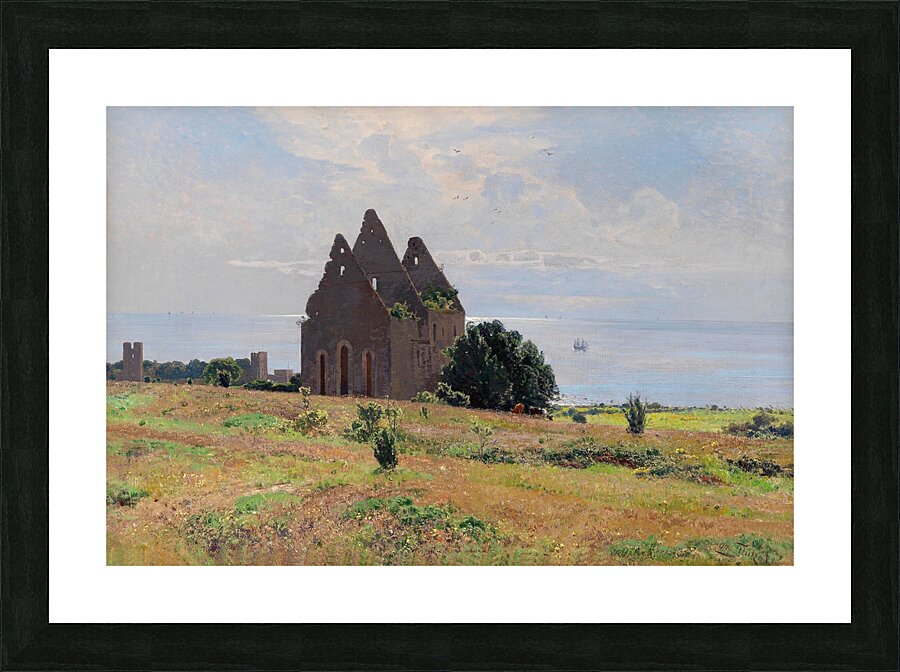 Sommertag an der Küste von Gotland by Otto Strützel [1855–1930] Picture Frame print