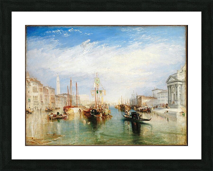 Venice. From the Porch of Madonna della Salute [ca. 1835] by Joseph Mallord William Turner [1775–1851] Picture Frame print