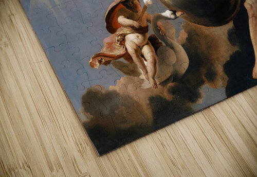 Cosmic Allegory [Around 1660] by Abraham Hondius [1625–1695] MyCozyFineArt puzzle
