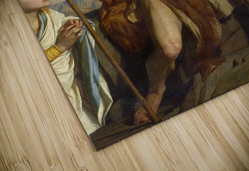 Saint Jean–Baptiste [1849] by Alexandre Cabanel [1823–1889] MyCozyFineArt puzzle