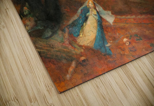 The Doll Man [1896] by Jean Veber [1864–1928] MyCozyFineArt puzzle