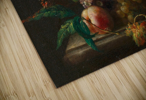 Blumenstillleben mit Früchten [1790] by Johann Baptist Drechsler [1756–1811] MyCozyFineArt puzzle