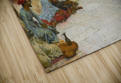 Dancing Girl. India by Edwin Lord Weeks [1849–1903] MyCozyFineArt puzzle