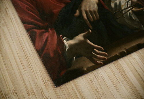 Christ And The Woman Of Samaria [1619–1620] by Guercino [1591–1666] MyCozyFineArt puzzle
