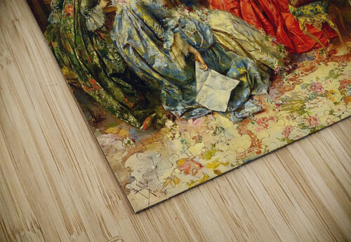 A Musical Interlude [1901] by Salvador Sánchez Barbudo [1857–1917] MyCozyFineArt puzzle