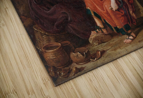 Vertumnus and Pomona [1617] by Jan Tengnagel [1584–1635] MyCozyFineArt puzzle