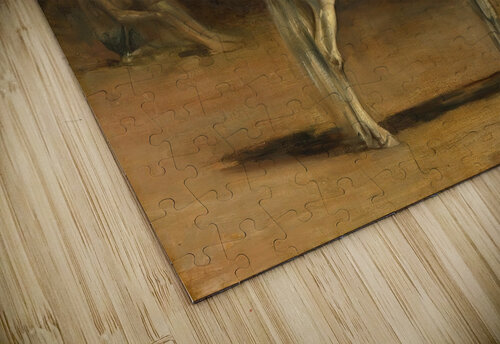 Le Campement Arabe by Eugène Fromentin [1820–1876] MyCozyFineArt puzzle