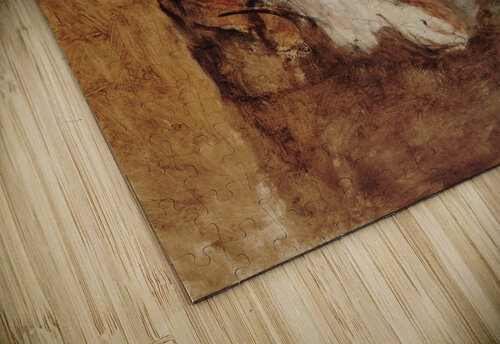 Portrait de la Reine Marie–Amélie en deuil [1857] by Ary Scheffer [1795–1858] MyCozyFineArt puzzle