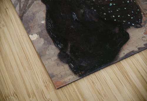 Portrait de Jane Hading [1890] by Alfred Philippe Roll [1846–1919] MyCozyFineArt puzzle