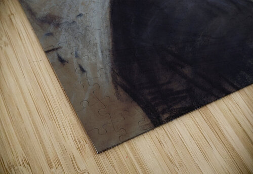 Portrait de femme de profil by Paul César Helleu [1859–1927] MyCozyFineArt puzzle