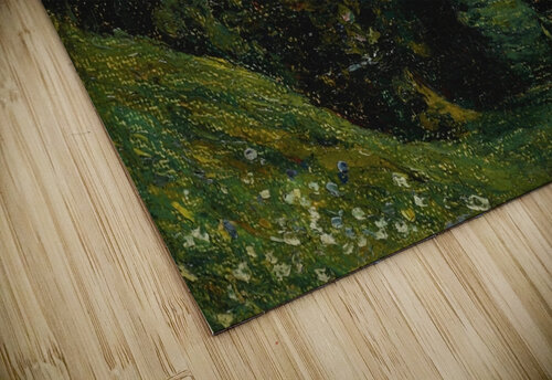 Kochel—Mountains with Firs [1902] by Wassily Kandinsky [1866–1944] MyCozyFineArt puzzle