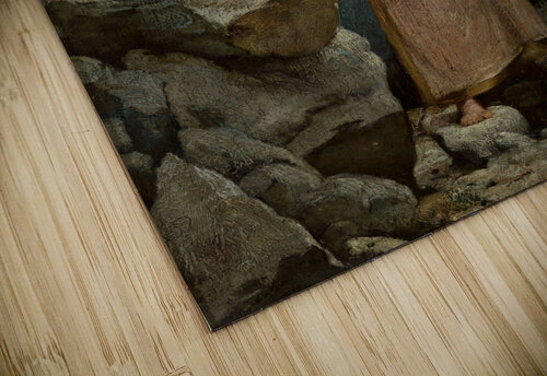 Annunziata. Girl with a bunch of brushwood on her head [1894] by Curt Agthe [1862–1943] MyCozyFineArt puzzle