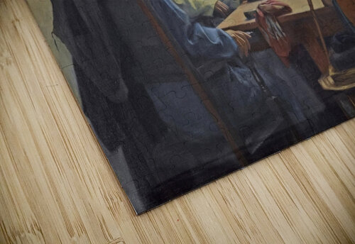 The Seven Rabbis in Jerusalem by Theodoros Ralli [1852–1909] MyCozyFineArt puzzle