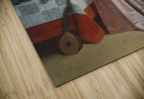 Kurze Freiheit für den Liebling by Francois J Jacobs [1832–1887] MyCozyFineArt puzzle