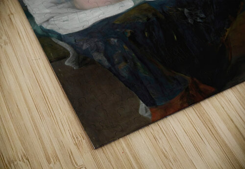 Before The Fire [1912] by Julius Leblanc Stewart [1855–1919] MyCozyFineArt puzzle