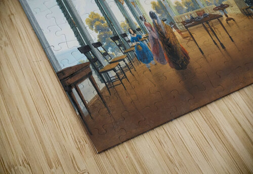 Seven Views Of Miskhor In The Crimea Ii [1841–1842] by Carlo Bossoli [1815–1884] MyCozyFineArt puzzle