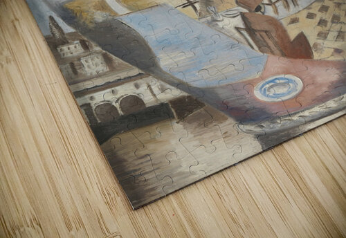Souvenir of Florence [1929] by Paul Nash [1889–1946] MyCozyFineArt puzzle